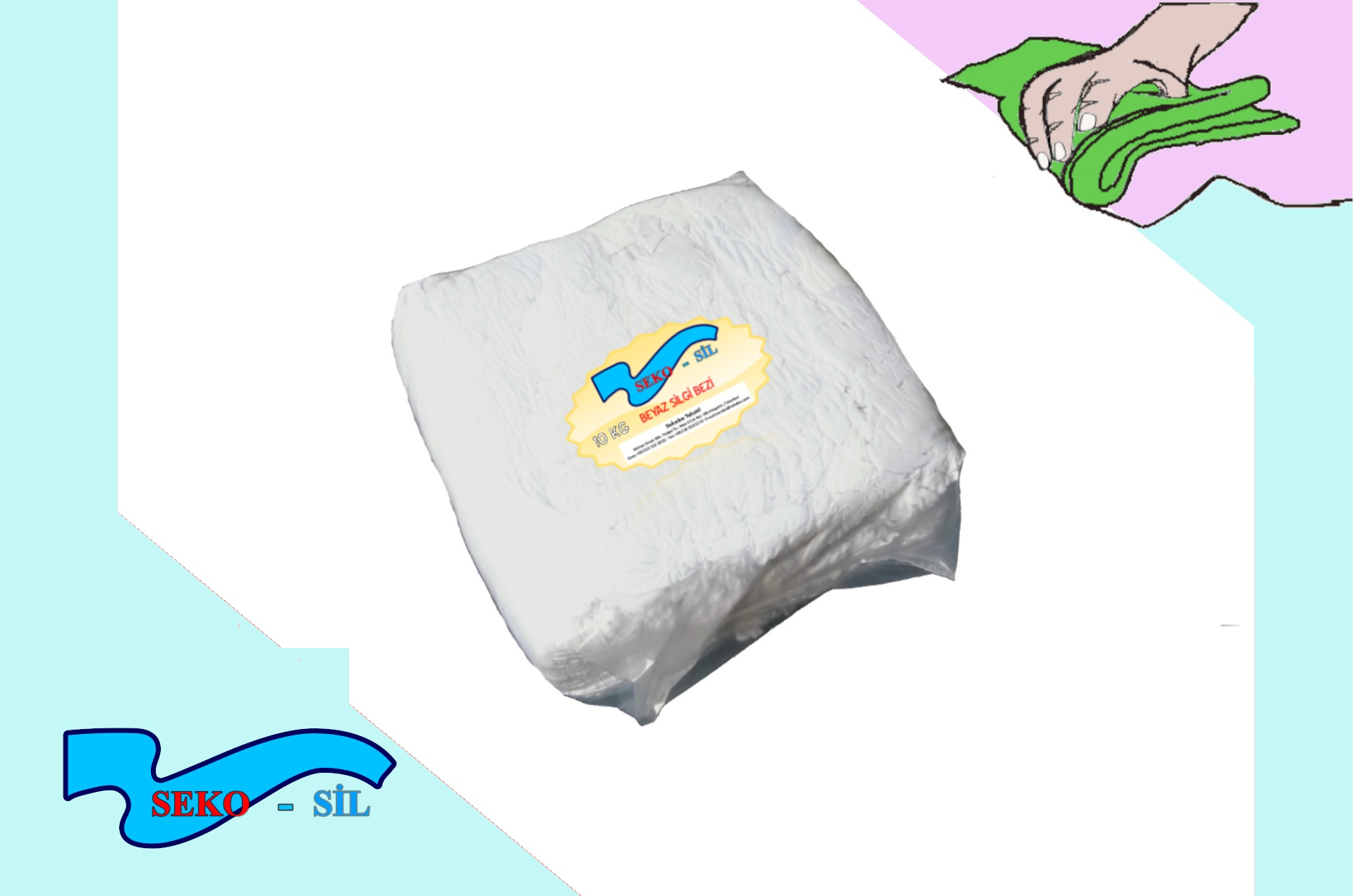 Beyaz Silgi Bezi 10kg