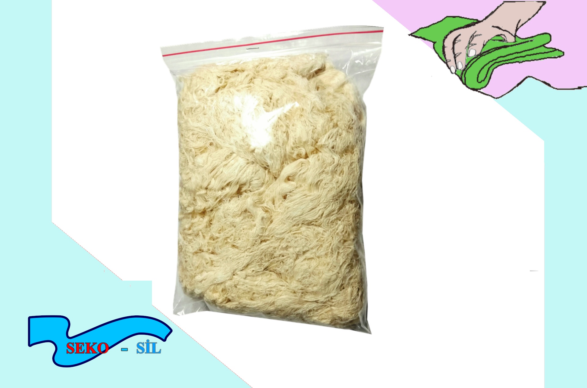 Doğal pamuk Üstübü 250gr