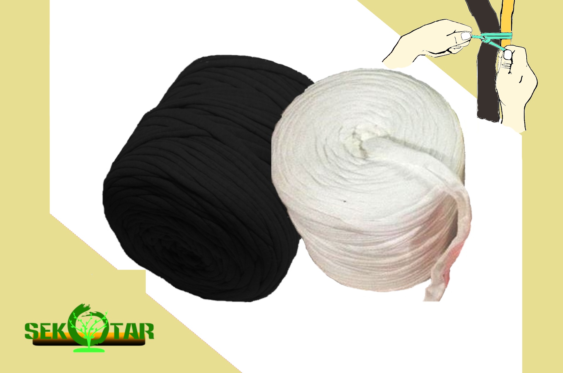 Penye bobin bağlama ipi 1